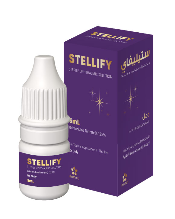 Illuminate your eyes for a captivating radiance, while soothing redness